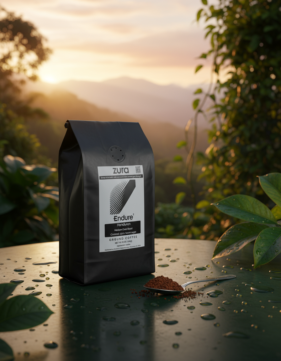 Endure: Honduras | Medium-Dark Roast | Ground Coffee (12oz)